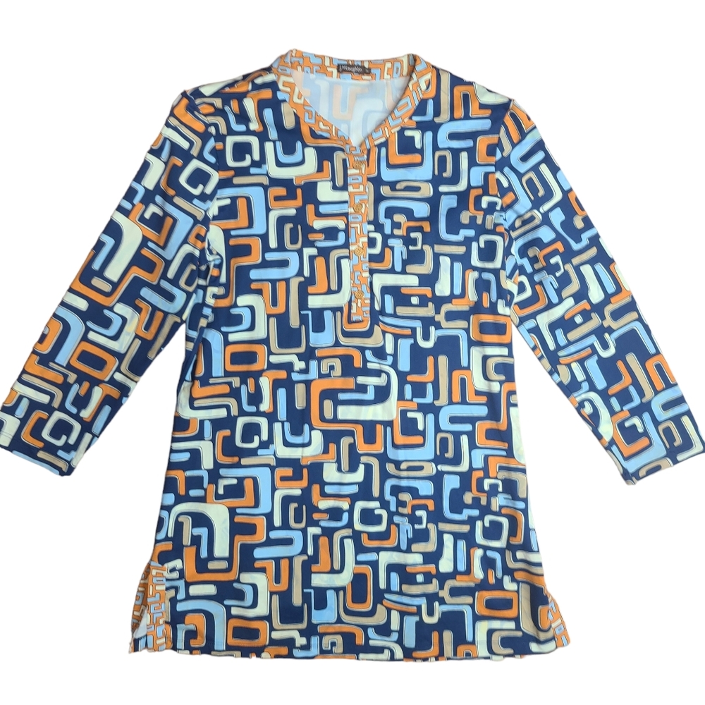 J. Mclaughlin Tunic Top Size Medium - image 1